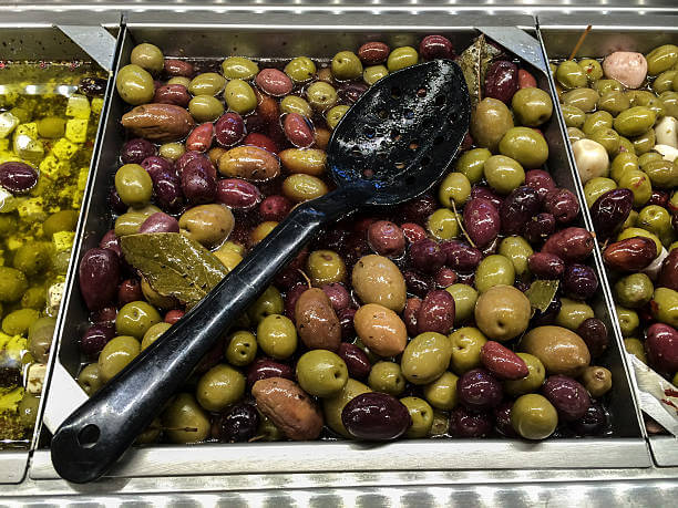Olives are alkaline or acidic