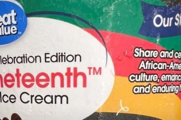 Walmart Pulls Juneteenth Ice Cream and Apologized